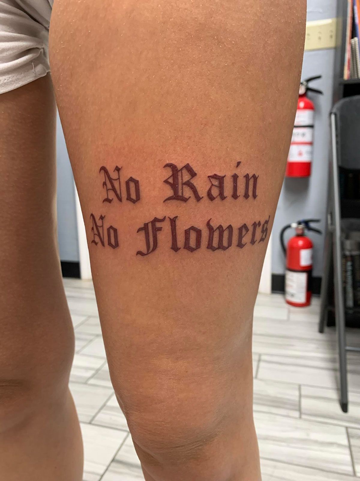 Tattoo fonts