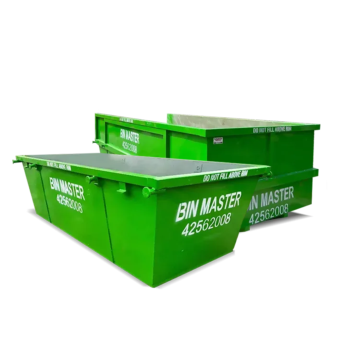green skip bins from Bin Master