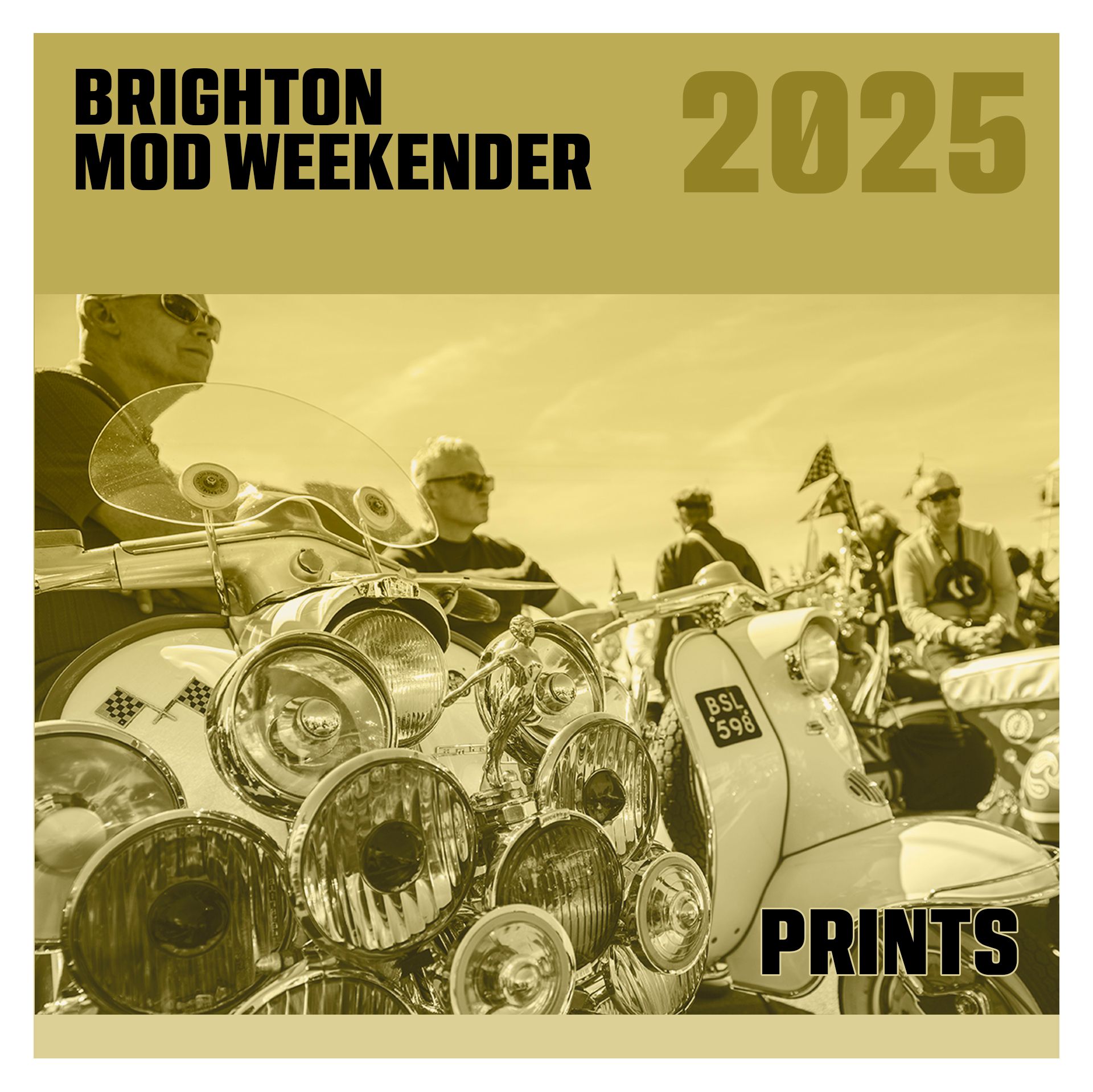 Brighton Mod Weekender 2025 prints