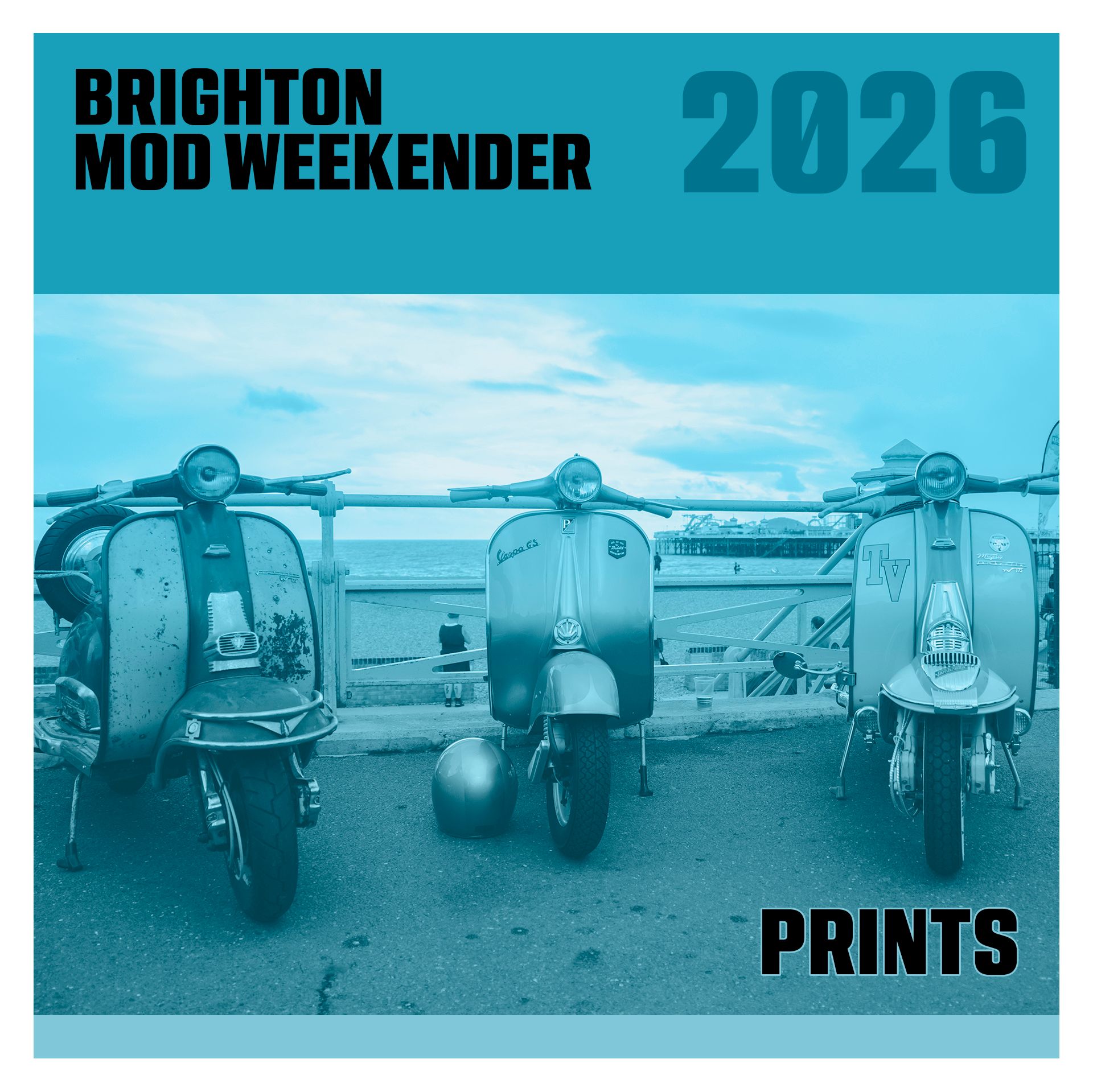 Brighton Mod Weekender 2026 prints
