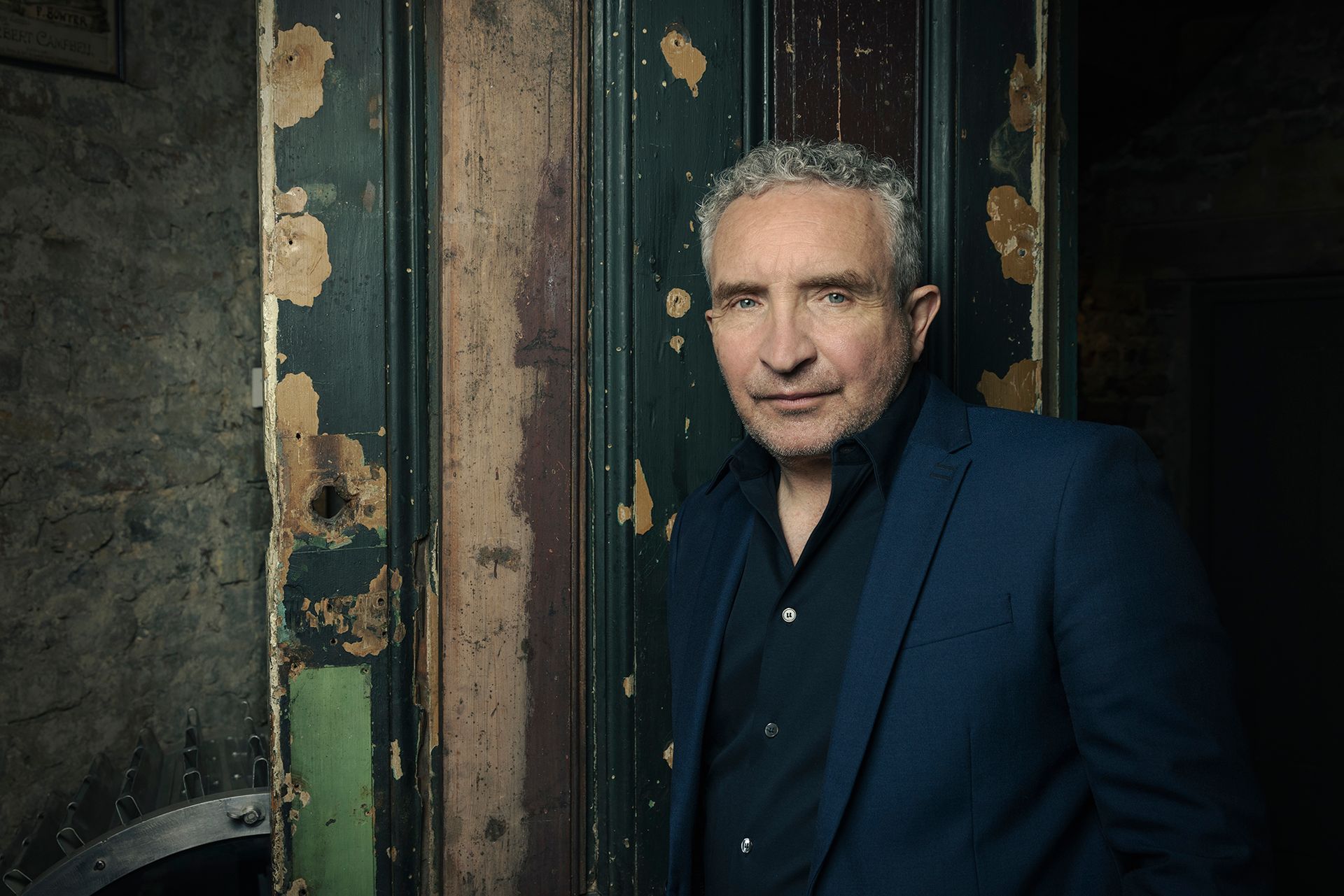 Editorial portrait of Eddie Marsan for Detail magazine, shot by Bedfordshire photographer Dammo