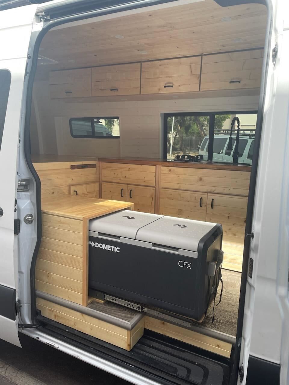 camper van fridge and freezer