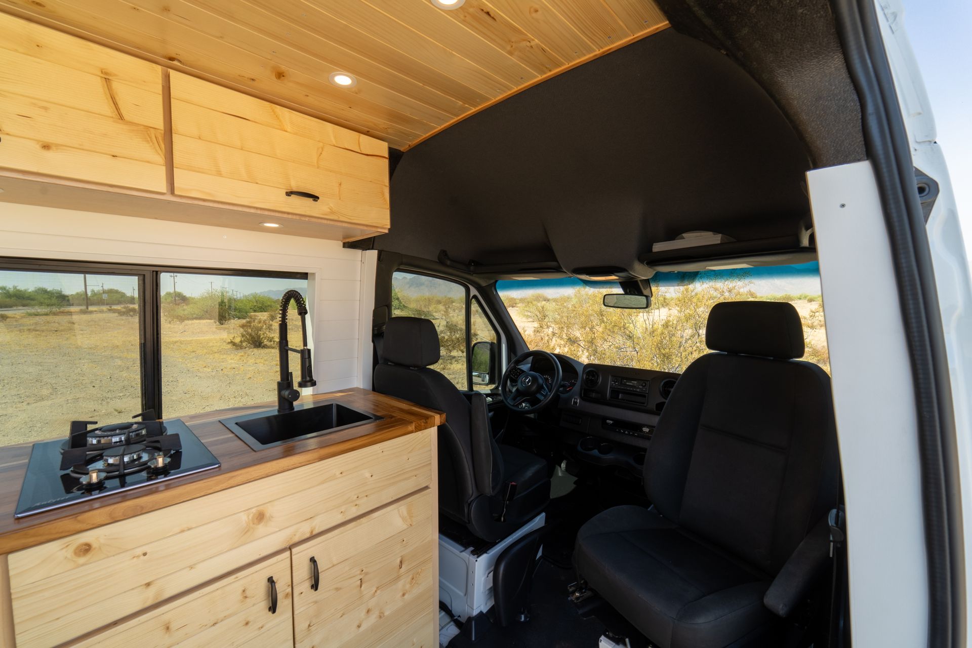 camper van interior 
