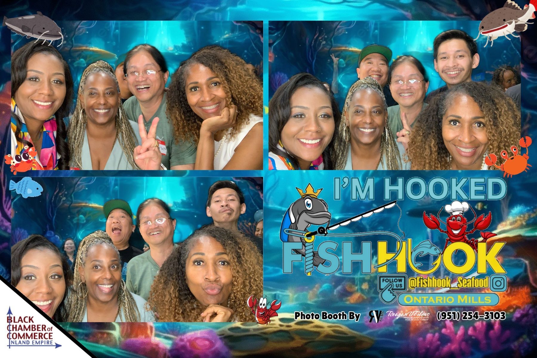 Photo booth strips from