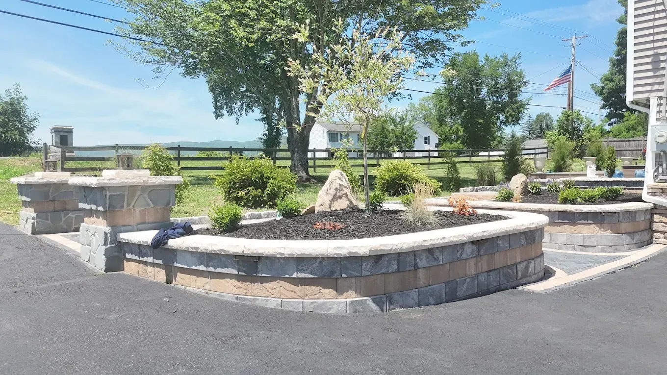 Hardscape Project by Hudson Valley Poolscape