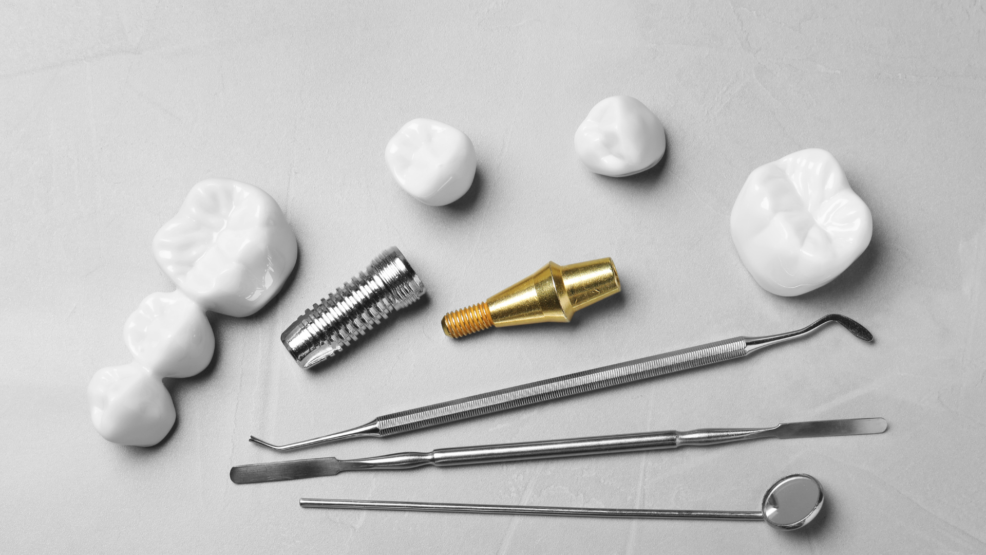 Image of sample for dental implants