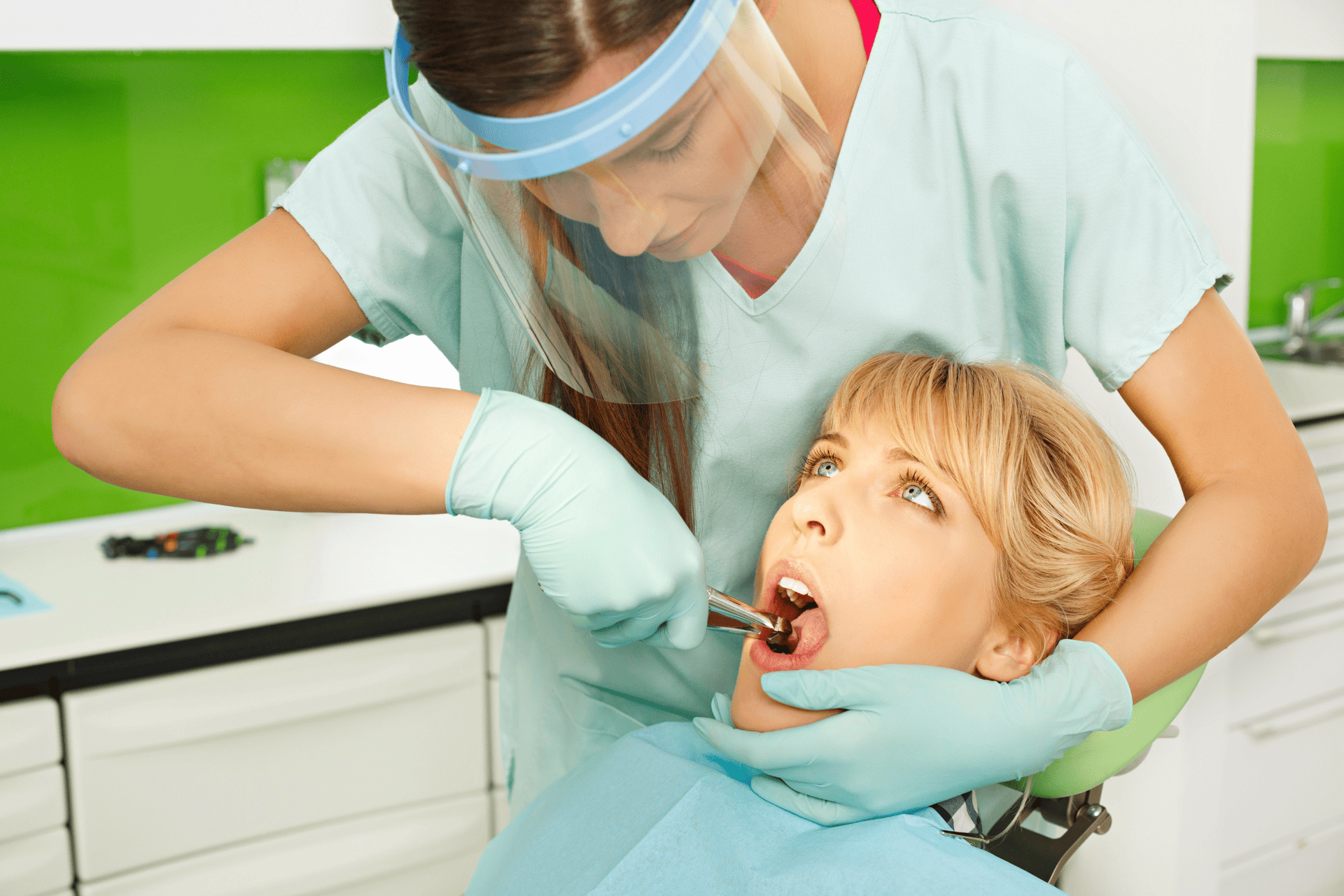 Image of sample for dental implants