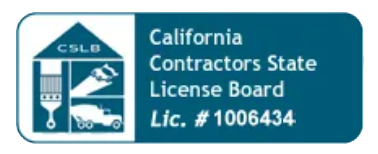 CSLB Lic. #1006434 CSLB Lic. #1006434