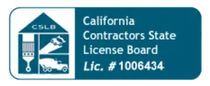 CSLB Lic. #1006434 CSLB Lic. #1006434