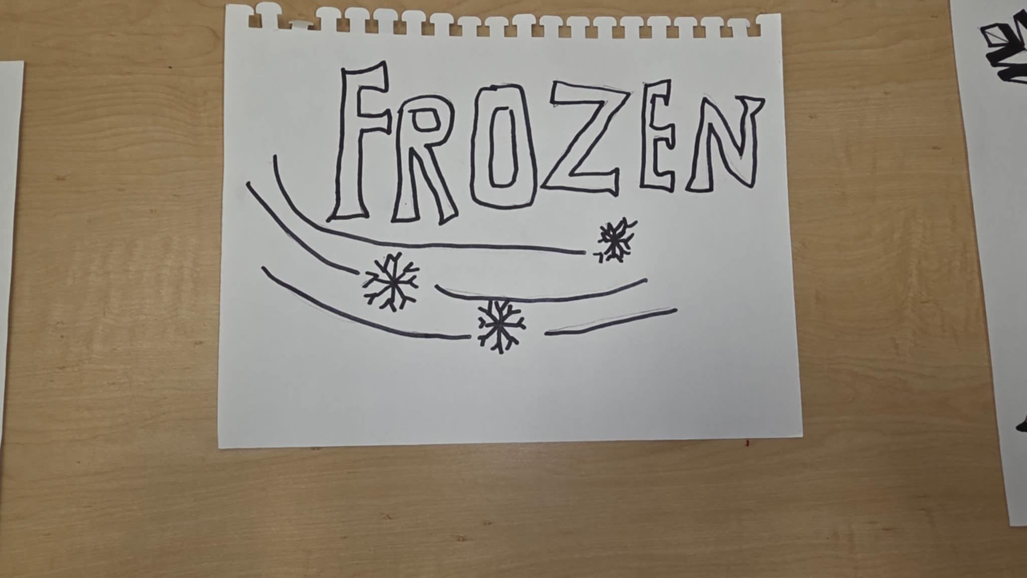 Hand-drawn