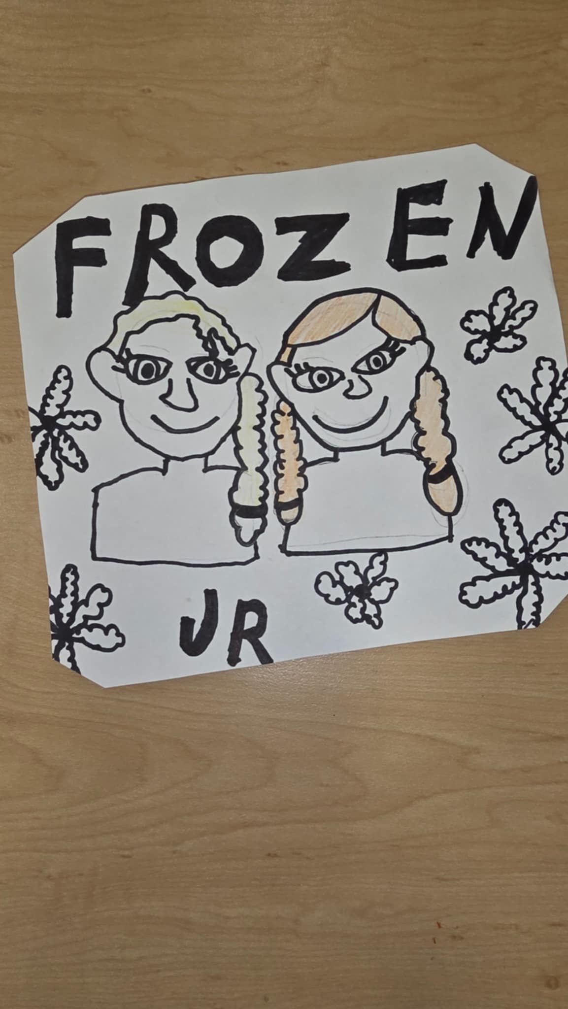 Hand-drawn