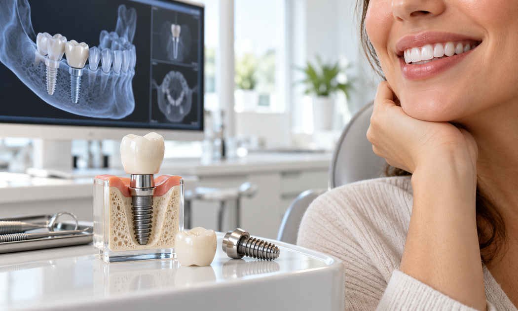 Implantologia dentale e riabilitazione del sorriso