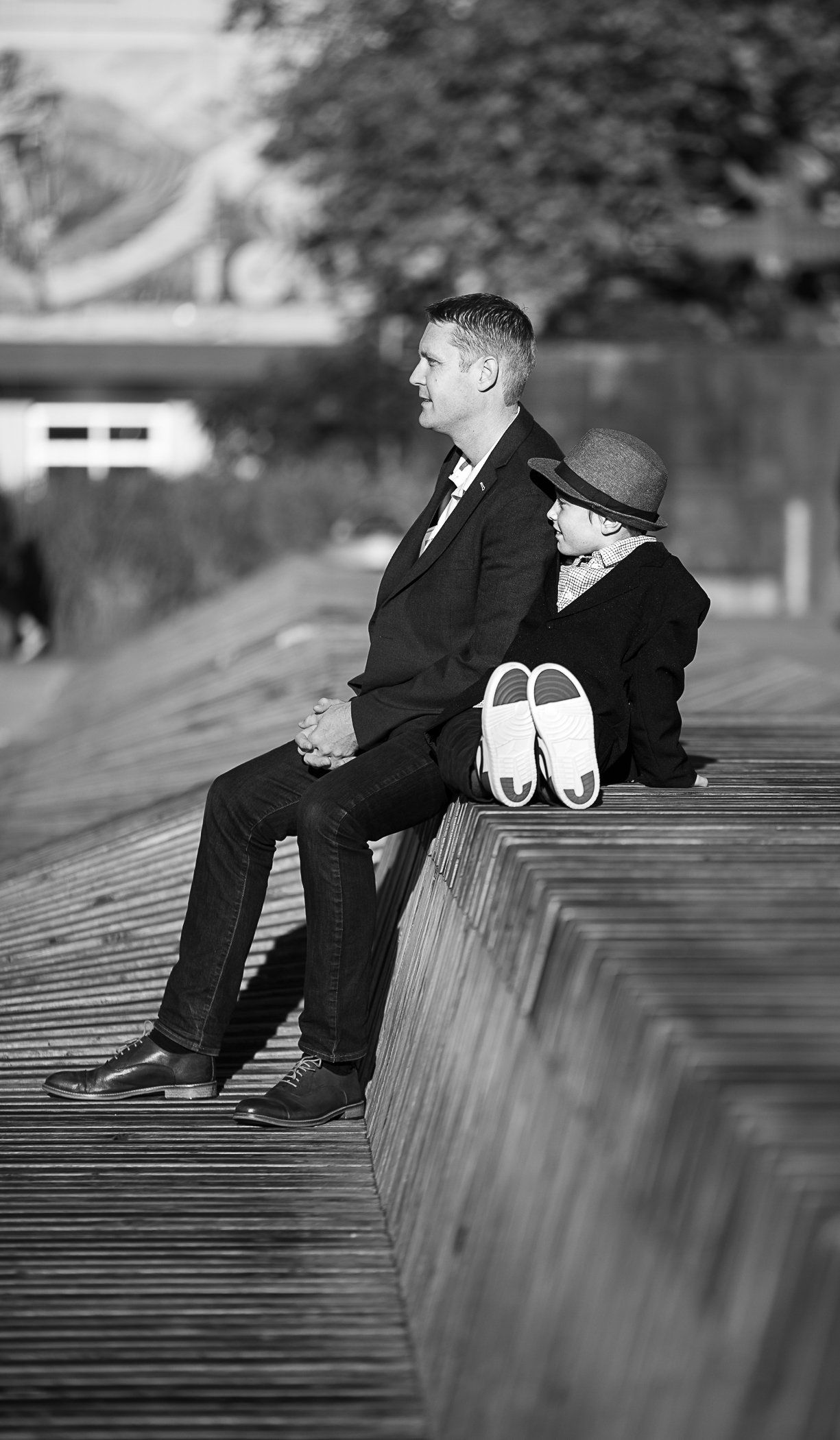 Natalie-DAngelo-Photography-Vancouver-BC-Canada-BlackWhite-Family-Portraits-Visual-Storyteller-father-son-little-boy