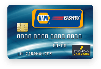 Easypay Synchrony Card - Electric Laboratories Complete Car Care