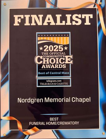 Award plaque: 
