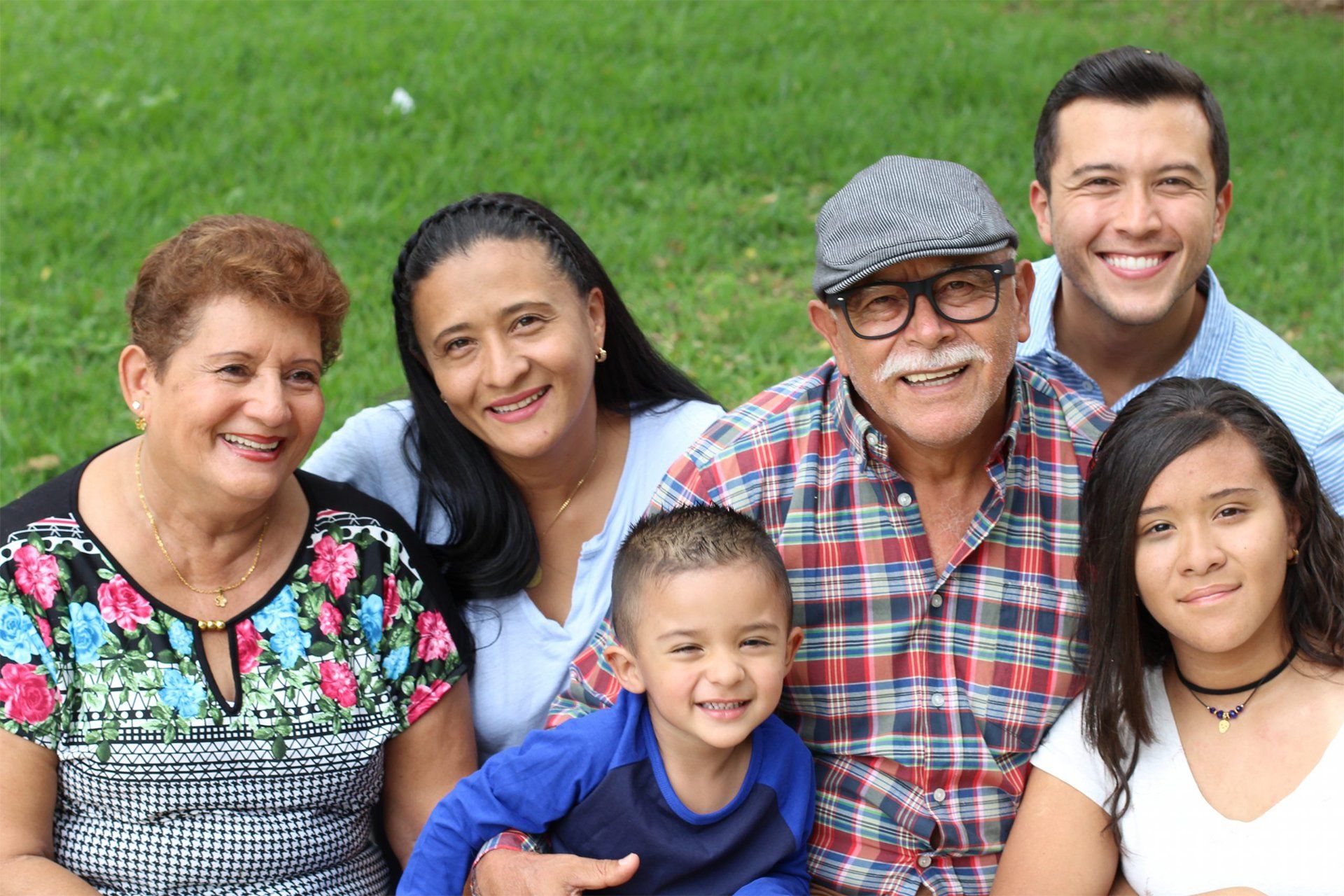 Multi Generational Family in Park