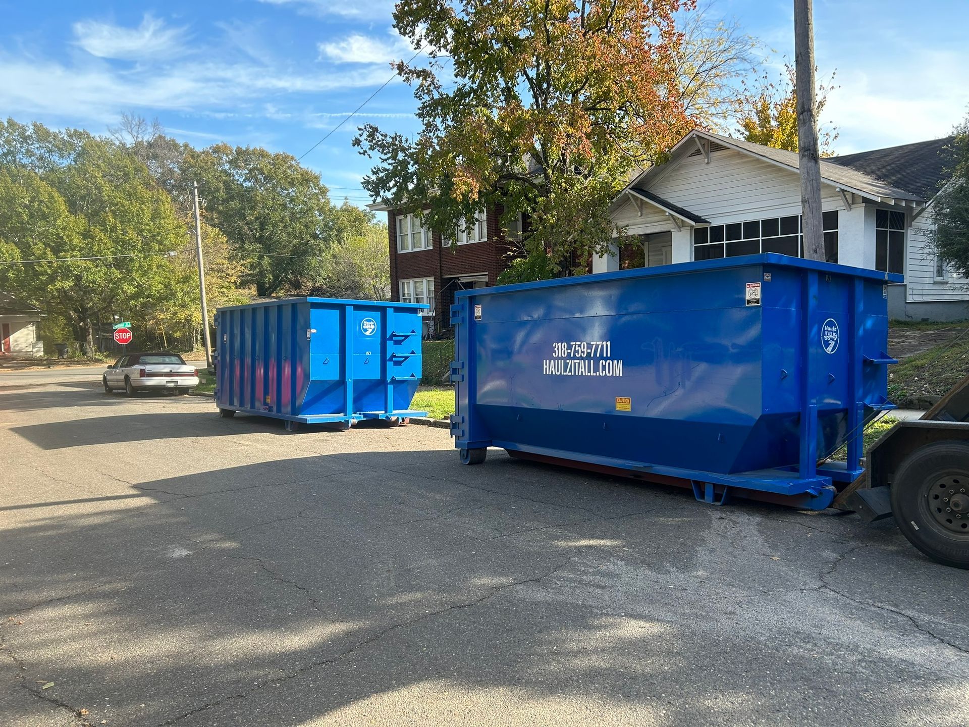 Dual Roll Off Dumpster Rental Shreveport