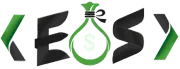 EOS logo Green-and-black logo text reading &ldquo;KEOS&rdquo; with a lightbulb-shaped O and green angle brackets