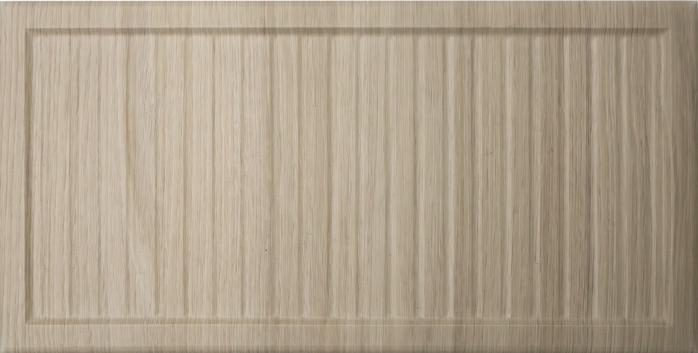 Reeded Slim Style Option with Dune Finish