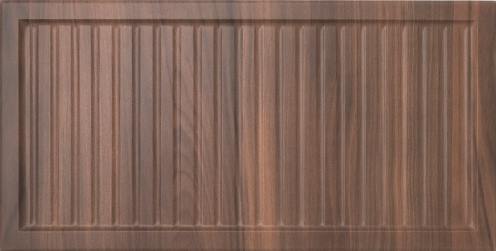 Reeded Slim Style Option with tahoe Finish