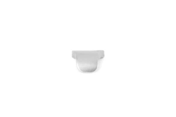 Matte Aluminum Color Option for Waterfall Knobs