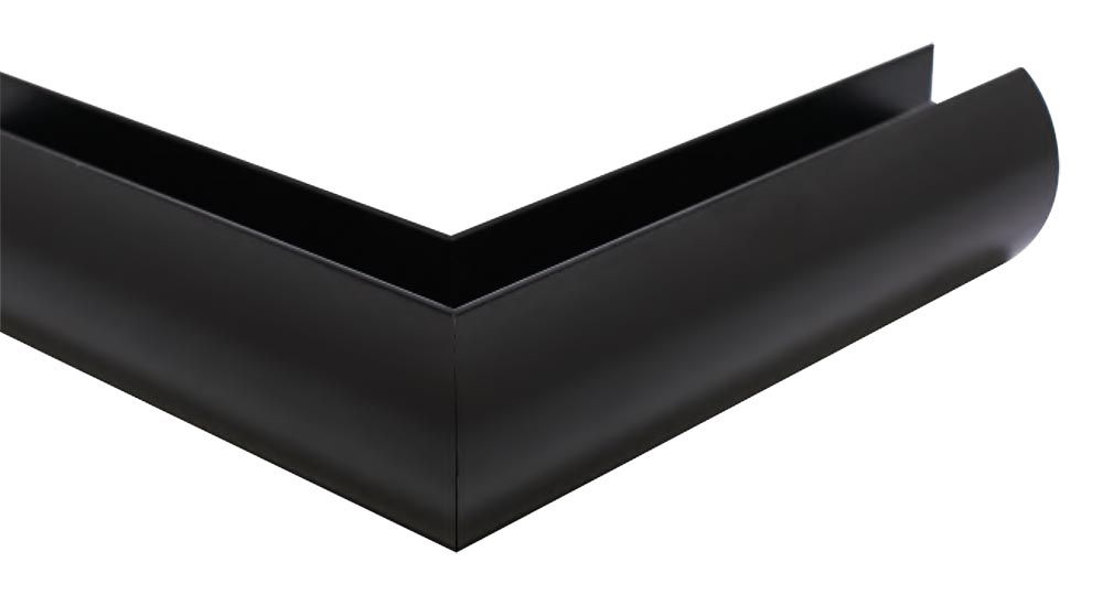 Matte Black Aluminum Frameless Shower Doors Finishes