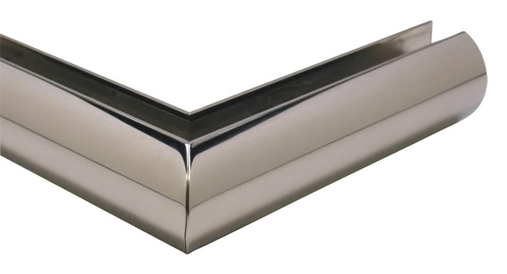 Polished Nickel Brass Frameless Shower Doors Finishes
