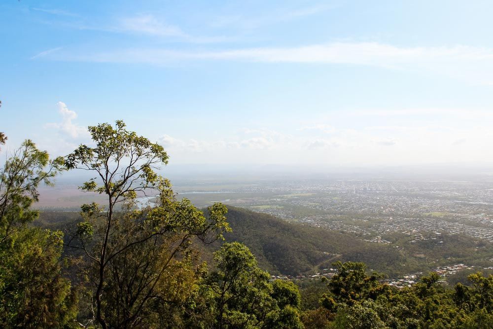 View onto Rockhampton as Seen From Fraser Park Lookout on Mount Archer (Queensland, Australia)— Tyre Service in Peak Downs, QLD