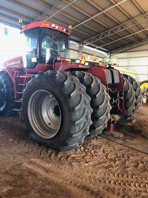 Side Left Of Tractor Wheel — Tyre Service in Springsure, QLD