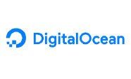 The digital ocean logo is blue and white on a white background.