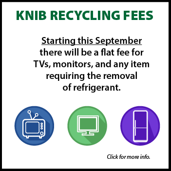 New Recycling Fees
