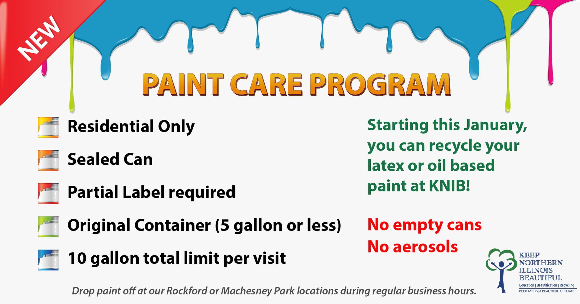 Paint Care Program at KNIB