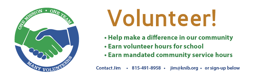 KNIB Volunteer Opportunities