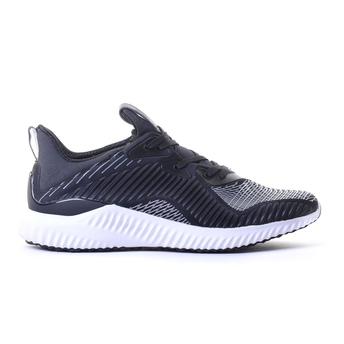 Scarpe da corsa nere e grigie da uomo