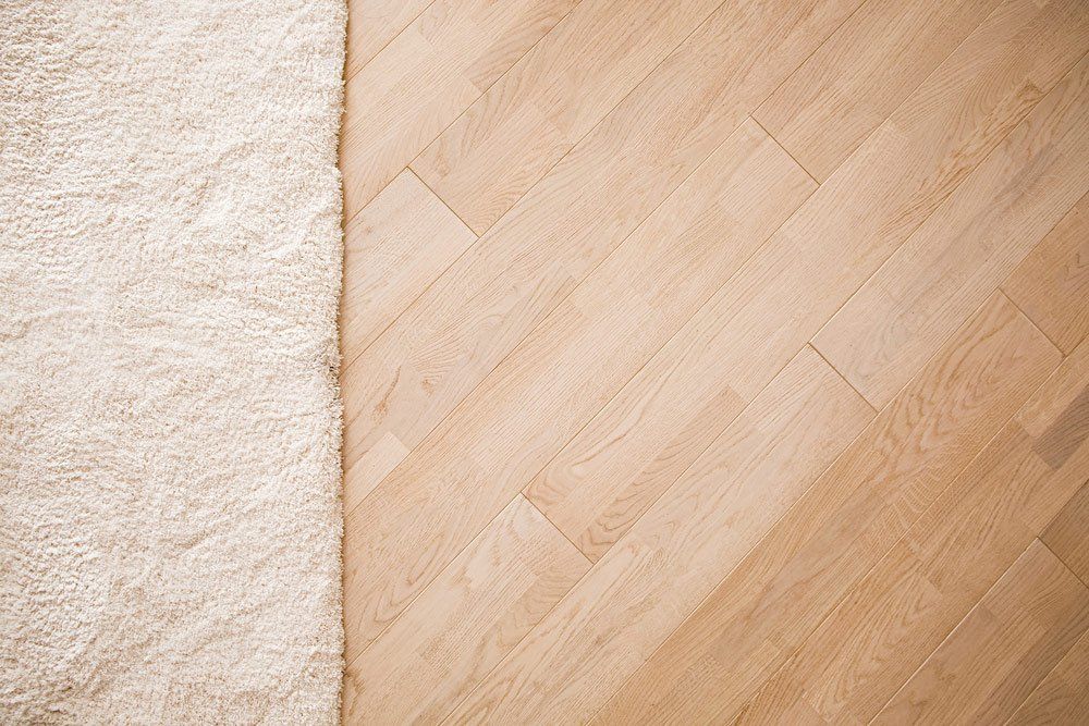 Light Vinyl texture With Soft Beige Rug — Cabonne Carpets In Molong, NSW