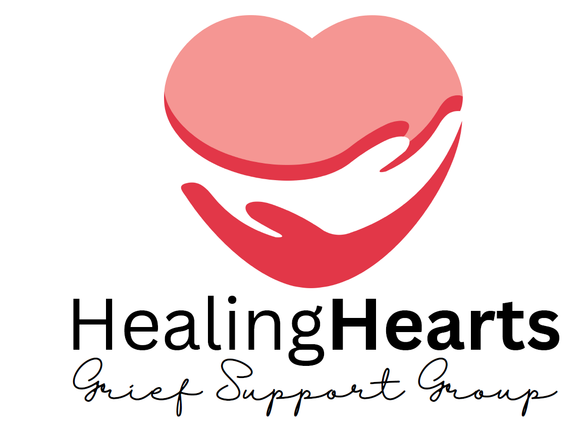 Logo: Red heart with hands cupping it,