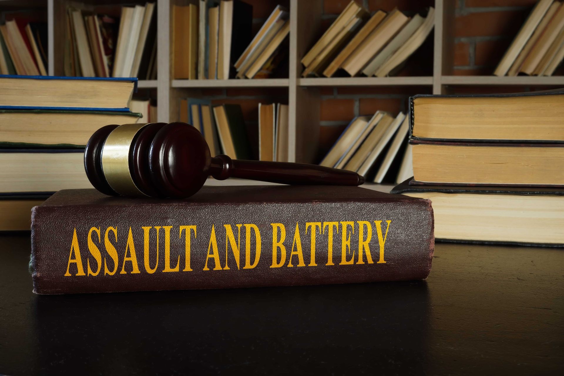 Gavel on a book titled