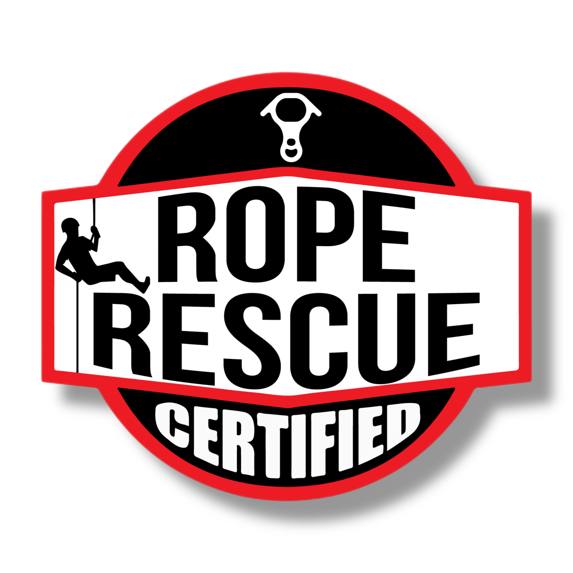 Round logo with 