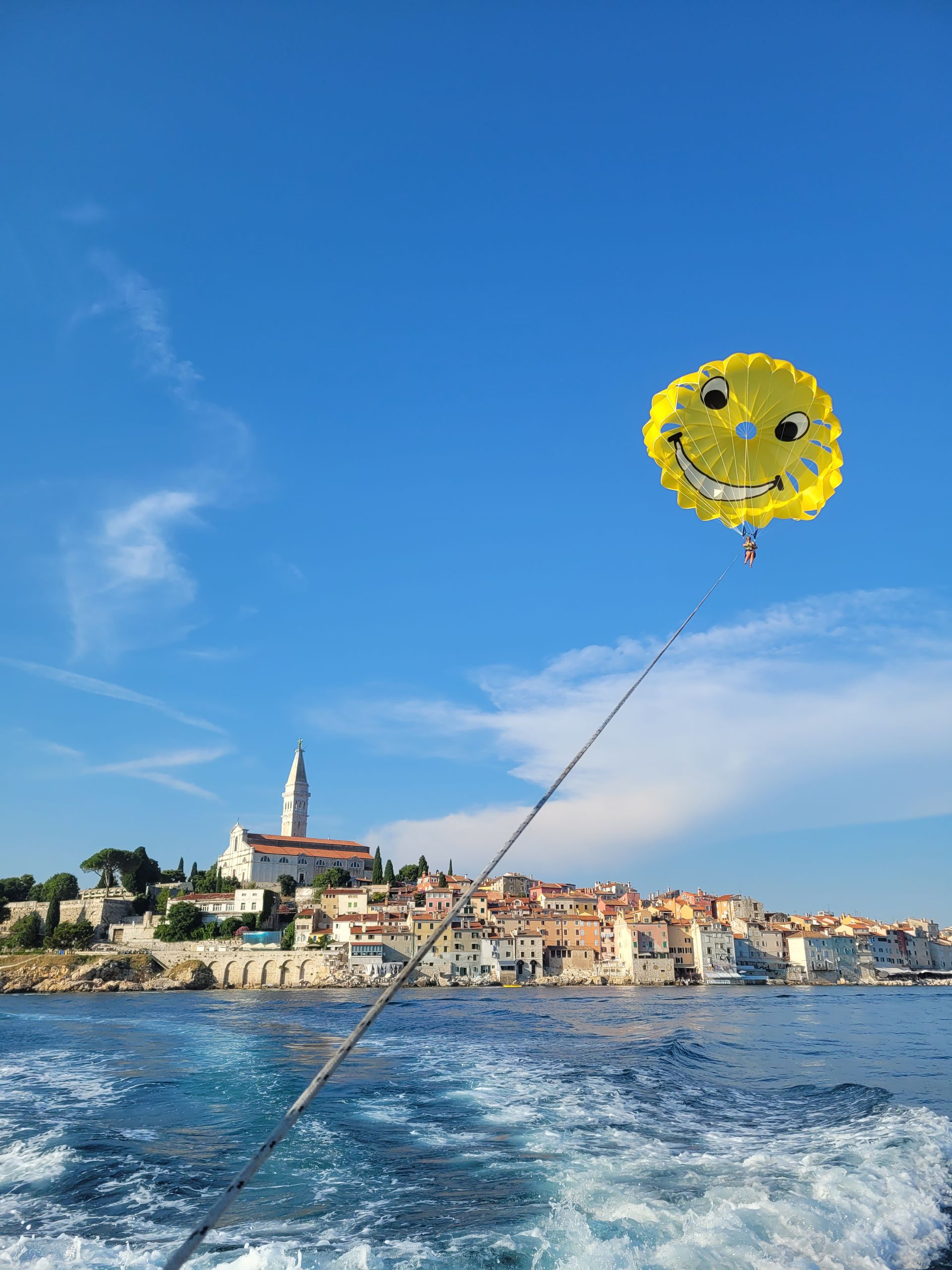 the only parasailing team in Rovinj