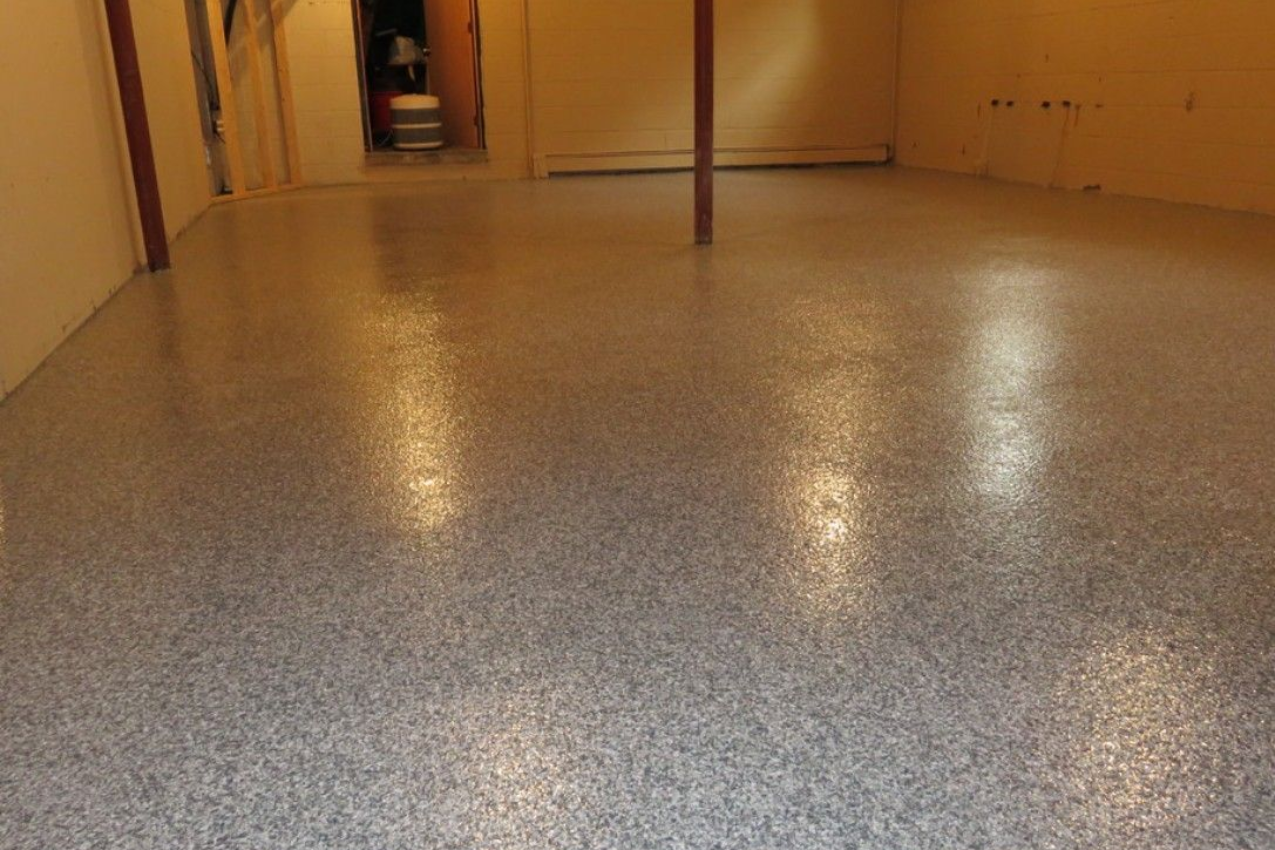 new broadcast floor install in parma basement