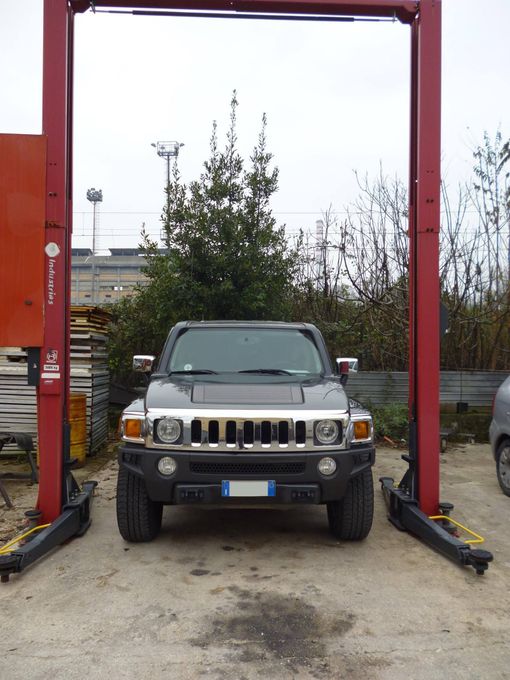 ponte sollevatore per revisioni auto