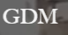 A red square with a white letter m and the word stone on it.