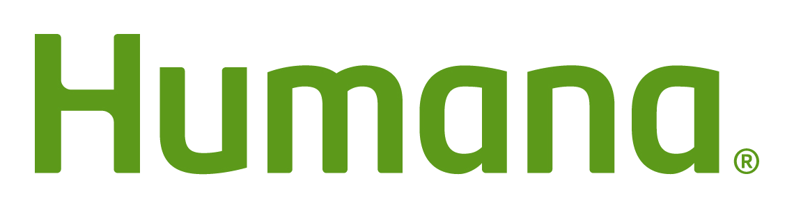 A green humana logo on a white background