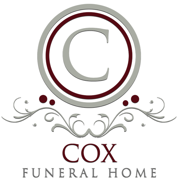 The logo for sample funeral home is shown on a white background.
