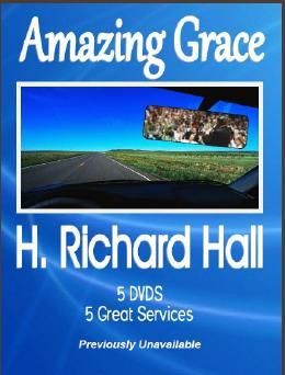 Amazing grace by h. richard hall 5 dvds 5 great services previously unavailable