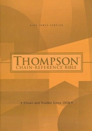 The thompson chain reference bible is known and trusted since 1905.