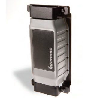 Compact silver and black Hardsmith handheld device with side ridges, shown on a white background