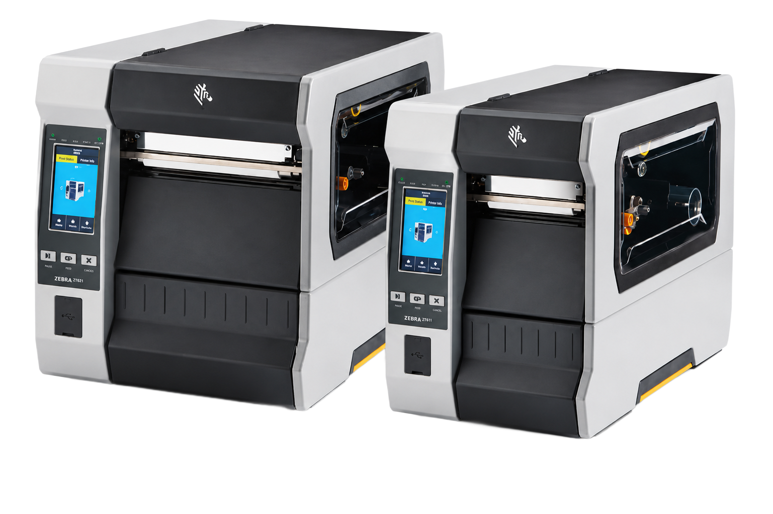 ZT6 Series: Zebra ZT610 and ZT620 industrial barcode printers designed for demanding manufacturing and warehouse operations.