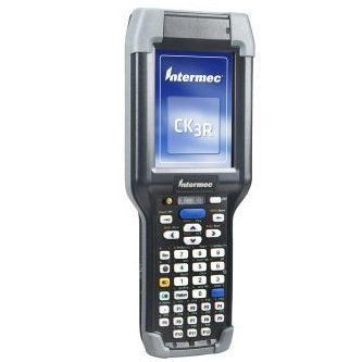 Intermec CK3R handheld barcode scanner with keypad and blue screen