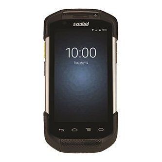 Black Symbol touchscreen mobile device showing 10:00 on a dark home screen